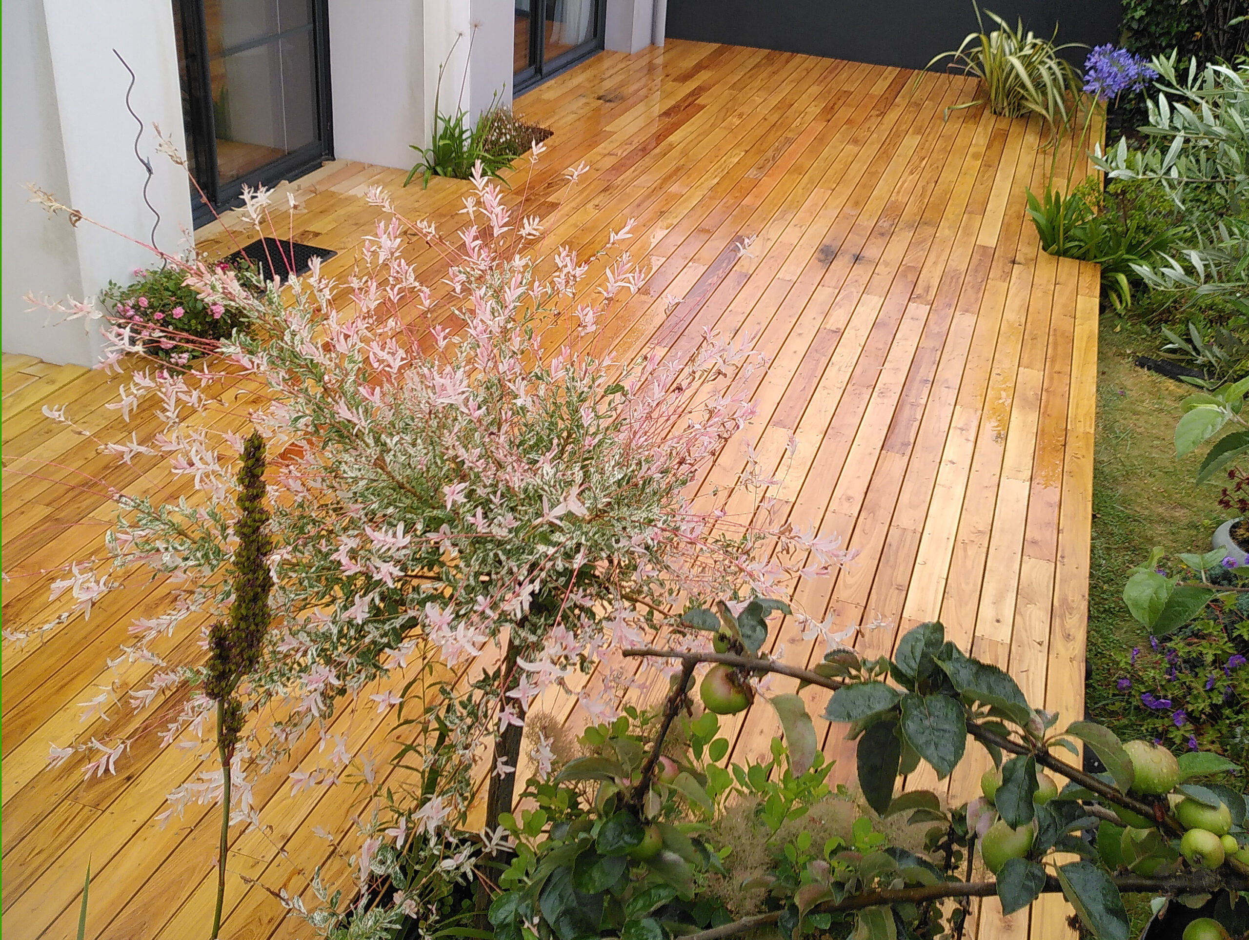 Maltey Menuiserie, Terrasse Robinier 37 m²